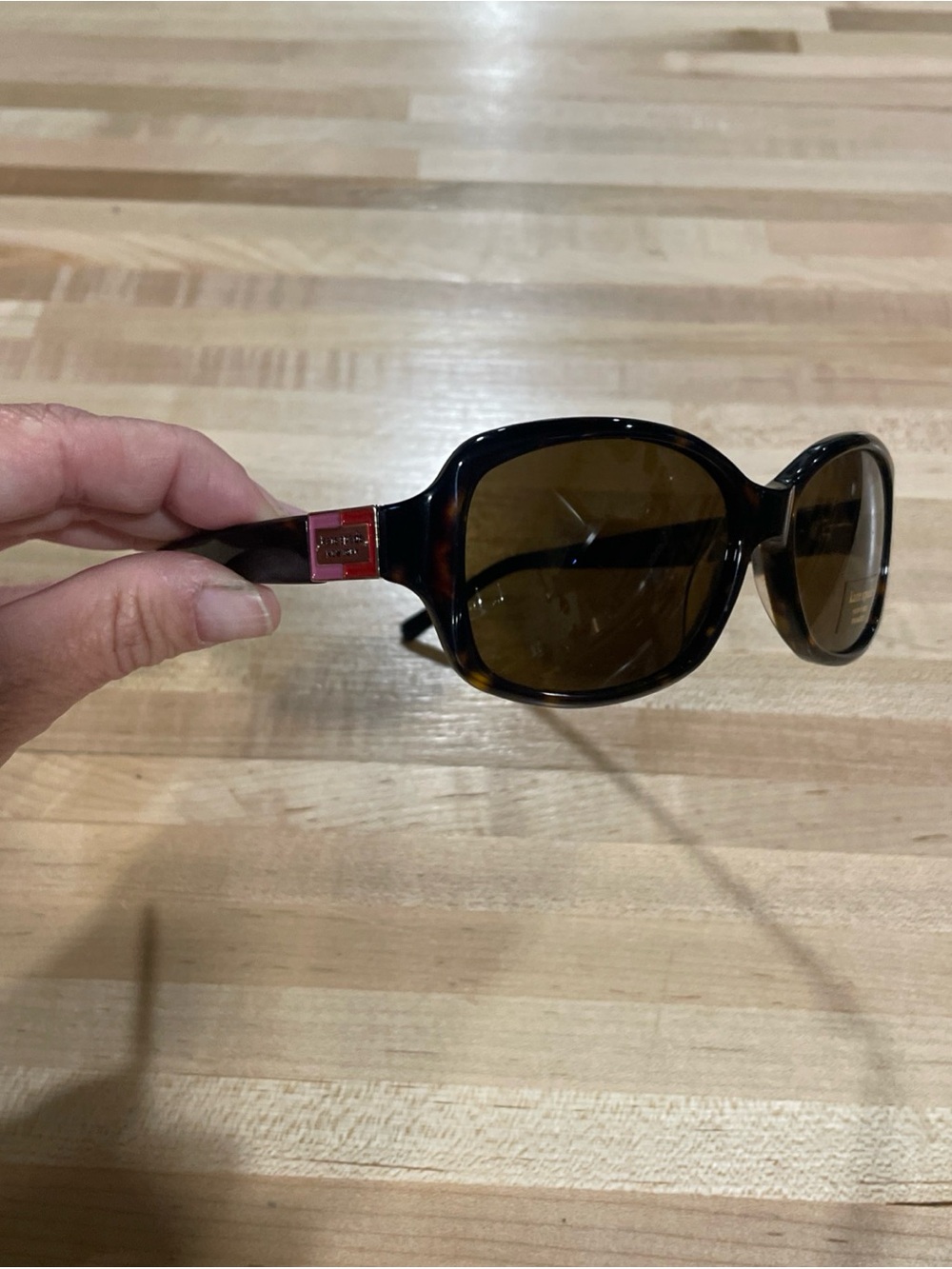 Kate Spade Women’s Tortoiseshell Sunglasses - Brown Lenses NEW - Picture 2 of 6